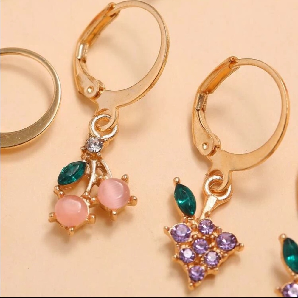 New fruit earrings - Picture 3 of 3
